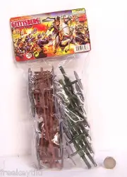 Americana USA Civil War Gettysburg Buckboard w/ Cannons Playset Diorama Figures