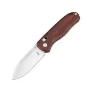 NEW Kizer Drop Bear Mkuluti Vintage Wood Nitro-V Folding Knife V3619A6