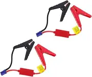 ABOOFAN 2pcs Smart Battery Jump Starter Cables with Intelligent Clamps for Emergency Vehicle Power Supply Compact and Portable Automotive Booster Cables for Car and Truck Use