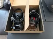 Snowboard Bindings BURTON Hitchhiker Size M Black Split Board 2024 NEW IN BOX