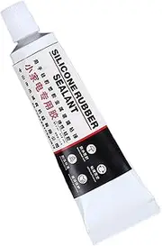 Silicone Sealant | Metal Adhesive,Insulating Silicone Electronic Glue Fast-Bonding Weatherproof Sealant for Rubber