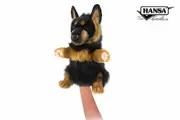 Hansa Creation Hand Puppet German Shepherd 33cm CA Australia HC8447