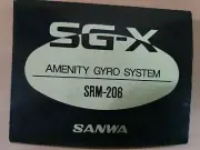 SANWA SGX SRM-206 AMENITY GYRO SYSTEM WITH SERVO ! RARE ! FUTABA FREESHIP!