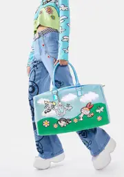 [Dolls Kill x The Powerpuff Girls] Signal In The Sky Weekender Bag