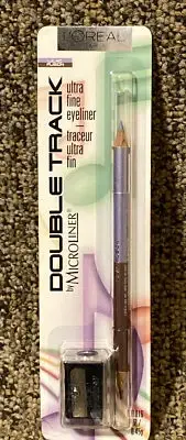 L'oreal Double Track by MicroLiner Ultra Fine Eyeliner ~ LILAC FUSION