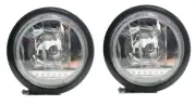 Set of Two Angel Eyes Halogen Bulb + LED Lamps for Scania MAN Renault DAF Scania