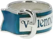 [Vivienne Westwood] Women's Ring, Approx. No. 12, ENAMEL BELT RING 6404018A/01P614, S Silver 925, No Gemstones