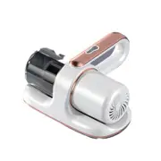 Cordless Mattress Vacuum Cleaner with UV Light, Ultrasonic Technology and HEPA Filter for Deep Cleaning Beds, Mattresses, and Sofas, White