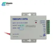 AC 110-240V IN to DC 12V 3A Power Supply Door Access Control For Intercom System