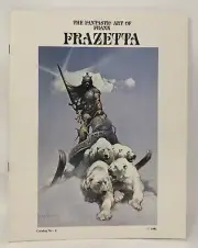 The Fantastic Art of Frank Frazetta Catalog No. 2 (1981) RARE Paperback