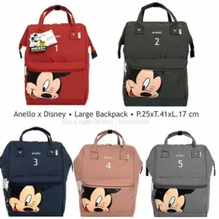 迪士尼 女包 Anello Mickey 雙肩包 Anello Disney 多功能雙肩包可做嬰兒紙尿褲