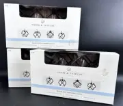 Room & Retreat 21 FT Black Lantern Light String Set w Black Wire, Battery Power