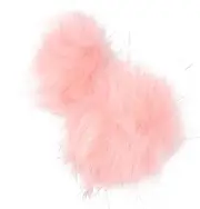 [FOMIYES] Imitated Wool Ball Adornment Soft Artificial Hair Ball Decor for Shoe Bags Clothing Accessories Comfortable Lovely Design Easy to Use Versatile