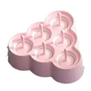6 Grids Ice Cream Mold Wheat Straw Popsicle Mold Form For Ice Cream Maker Fruit Ice Cube Mould Kitchen Accessories