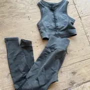 aerie 2 piece matching workout set XS NWT