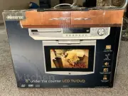 MAGNAVOX MVUC821 Under Cabinet TV DVD Kitchen Radio 8" Swiveling TV New