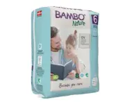 Bambo Nature Nappies Size 6 (XXL) 16+KG (6 x 20) Carton of 120