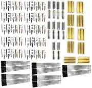 Snblzhef 50-Pack WoodenTwist Pens, 7mm, Numerous Finishes, Superior Writing Instruments for Everyday Use