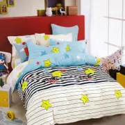 Chapel Gate Bright Stars Cream Cotton Quilt Cover Set Single