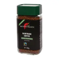 在飛比找momo購物網優惠-【Mount Hagen】德國進口 公平貿易低咖啡因即溶咖啡