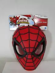 2010 Hasbro Marvel Ultimate Spider Man Web Warriors Red Mask Costume Superhero