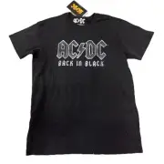 ACDC Crewneck Short Sleeve Band Tee SMALL New With Tags