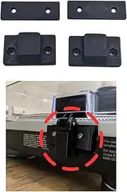 2 Pack Technics Replacement Hinge Mount Plates for SL-1200/1210 Turntables (Blacks)