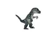 Jurassic World Unisex Adult Velociraptor Inflatable Costume (Blue) (One Size)