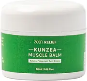 Zea Relief Kunzea Muscle Balm 50 ml – 100% Natural Arnica & Eucalyptus for Muscle Recovery, Bruise Care & Skin Soothing – Fast-Absorbing & Non-Greasy Post-Workout Balm for Circulation Support