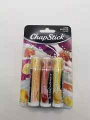 Chapstick 3 New Flavors, New In Original Packaging