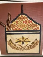Cardan Antiques And Needlework American Wallflower NEW! Carmen Sutton 2011