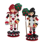 Kurt Adler Card Soldiers Hollywood Nutcrackers Alice In Wonderland HA0733