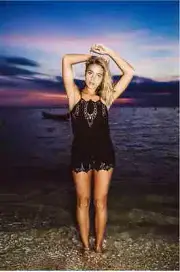 Vintage Inspired Arnhem Gracie Playsuit in Black S