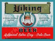 Viking Beer Label McHenry Brewing Co. 18" x 24" Metal Sign