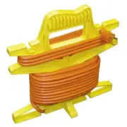 Cord Wiz Yellow Extension Cord Holder - Cable Organizer and Management
