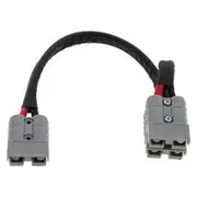Hulk 4x4 50A Anderson Plug to 2x50A Anderson Plugs Piggyback Cable Assembly - 300mm Long, HU6963