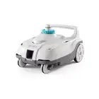 Intex White ZX100 Automatic Vacuum Floor Cleaner For Above Ground Swimming Pool