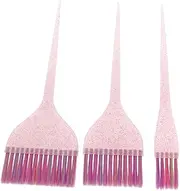 ASAKKURA 3pcs Hair Dyeing Comb Highlighting Comb Hair Color Applicator Brush Professional Tint Brush Professional Dye Color Brushes Hair Dye Tools Hair Dye Applicator