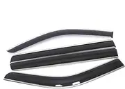 Window Sun Rain Shade Visors Shield Shelter Cover Sticker Exterior Accessories Compatible with Toyota Tundra(XK70) 2022-2023