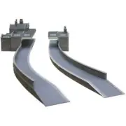 Metcalfe PO235 00/H0 Scale Platform - Stone