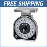 Precision Food Scale with Easy Read Dial & Non-Slip Feet - 7.5 inches - Silver