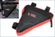 Triangle Bike Bag Bicycle Cycling Riding Pouch Connects Frame Tools Wallets