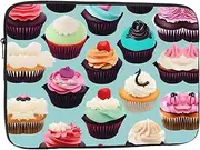 Colorful Cupcakes Laptop Case, Computer Case Laptop Gifts for Men Women for Travel Abroad