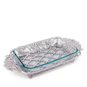 Vagabond House Pyrex 3-Quart Baking Dish with Magnolia Stand