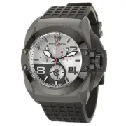TechnoMarine BlackWatch Chronograph Men's Quartz Watch Model 909001 ~ Brand New!