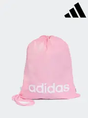 adidas Pink Linear Gymsack Bag (AR0641) | $21