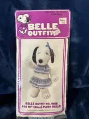 Vintage 1958 Peanuts Belle Bathing Beauty Outfit For 10" Plush Sealed New