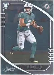 2020 Panini Absolute Tua Tagovailoa RC - Miami Dolphins (RC - Rookie Card) #194