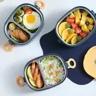 800/1400/2000ml Bento Lunch Boxes Large Capacity Stackable Household Sealed