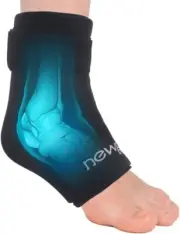 Ankle Ice Pack for Injuries Reusable Stretchable Heel Ice Pack Wrap Gel Cold